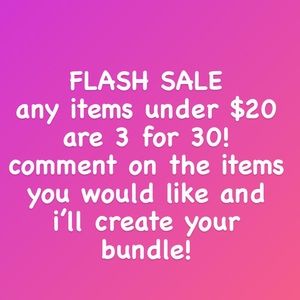 FLASH SALE